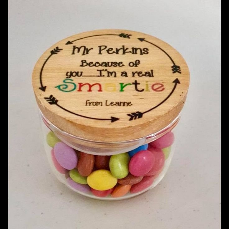 Smartie Jar for a Smartie Teacher