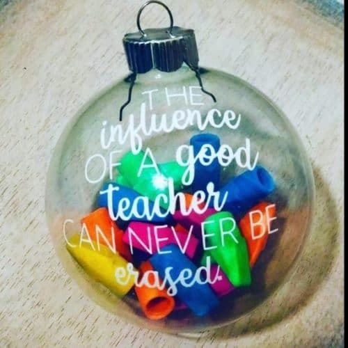 Teacher Xmas Bauble