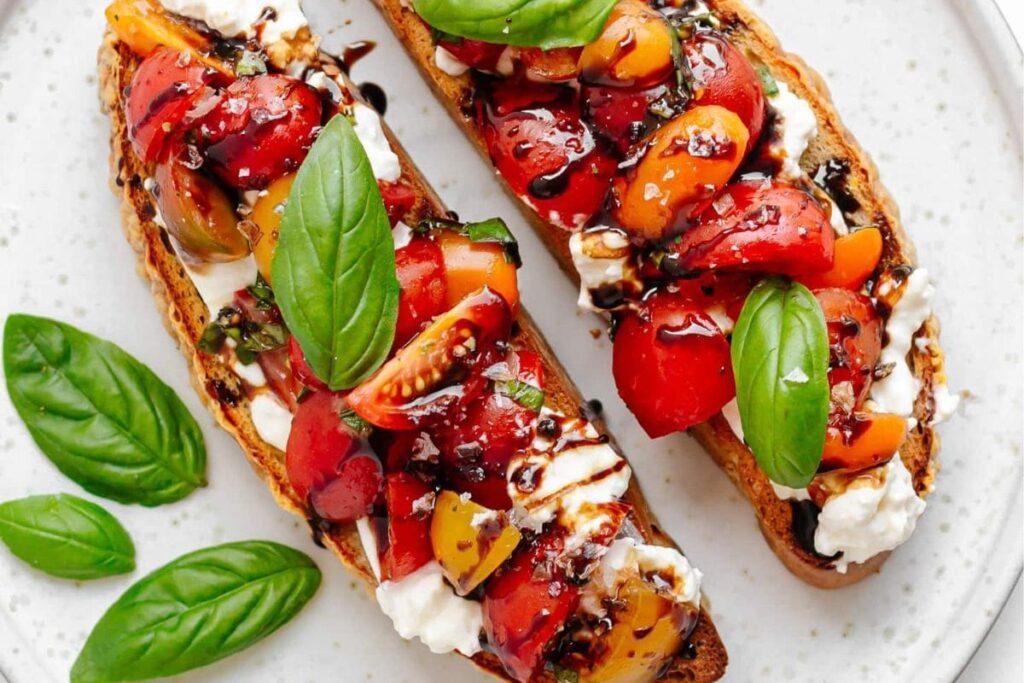 Burrata Bruschetta