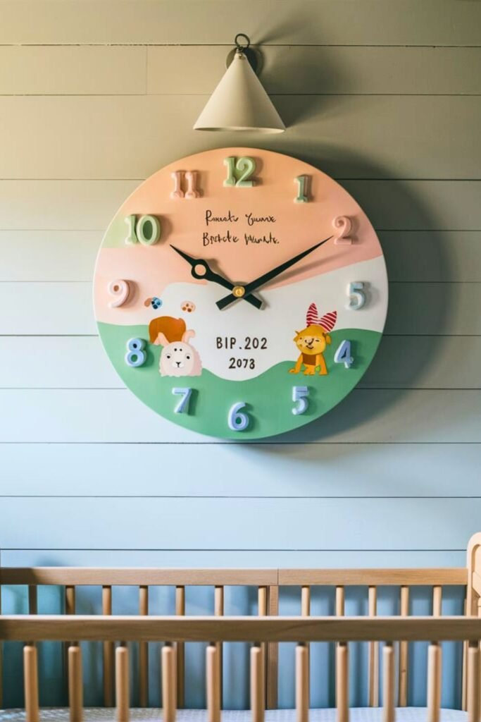 diy wall clock