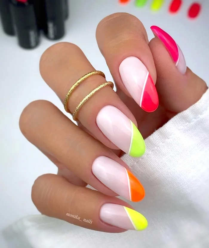 neon nails