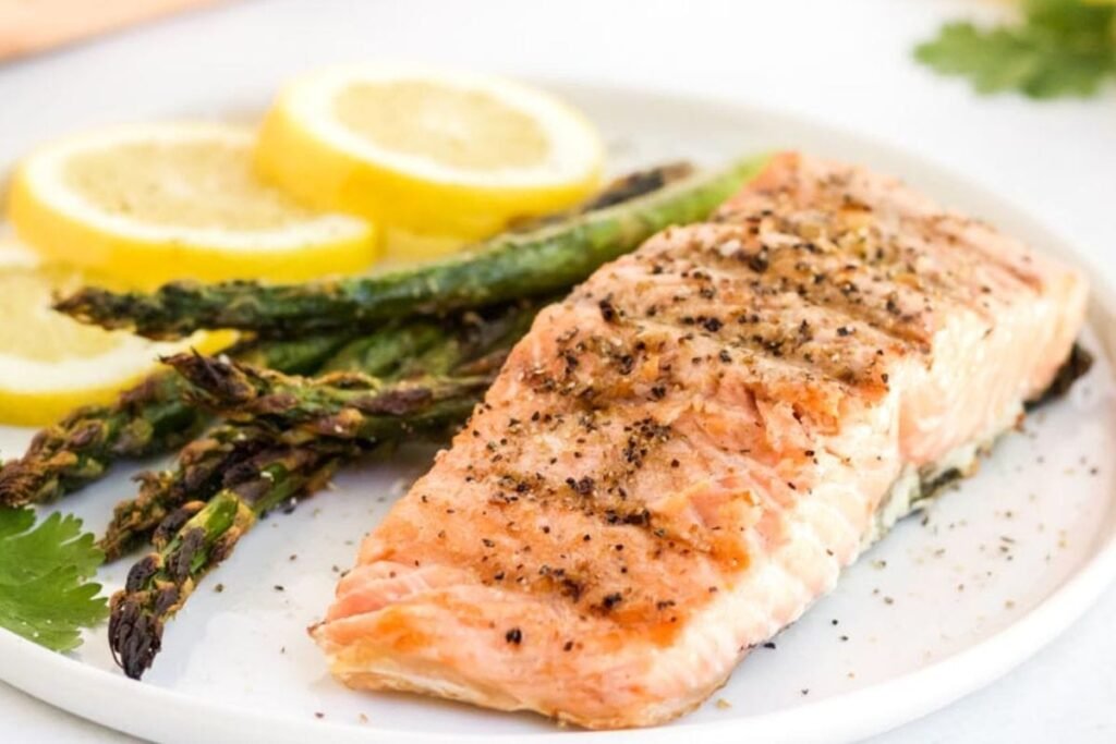 grilled salmon