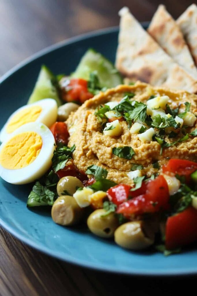 hummus plate