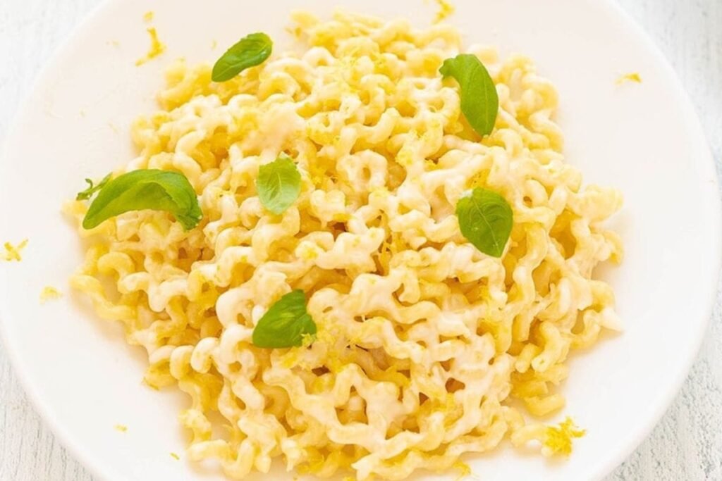 lemon basil pasta