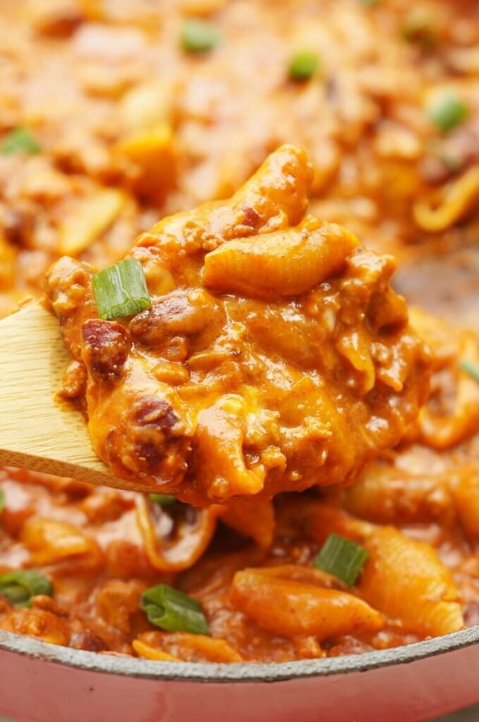 one pot cheesy taco pasta