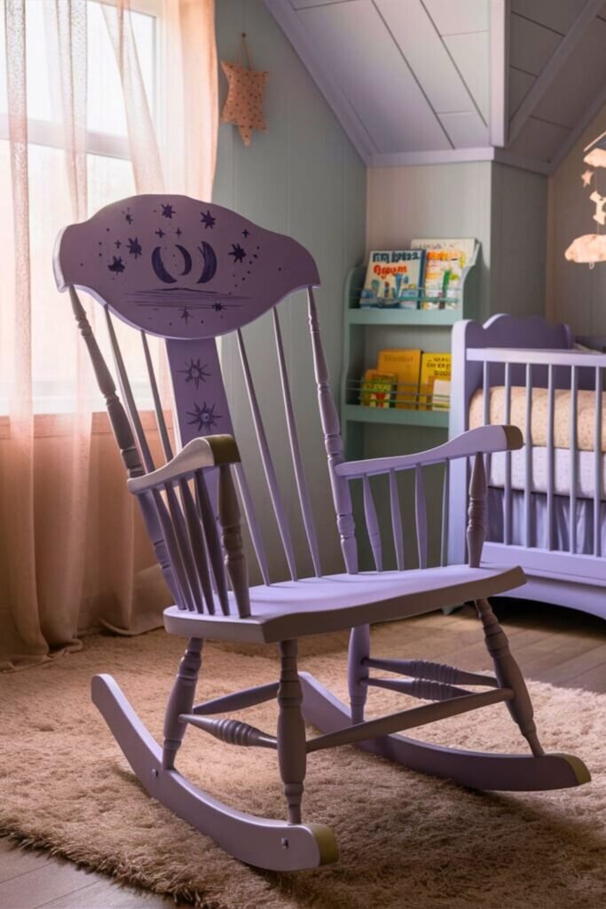 diy painted rocking chair