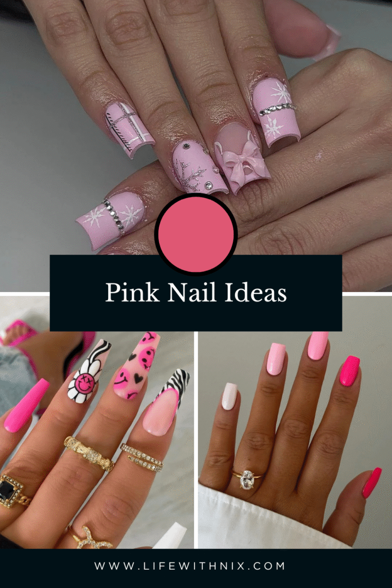 29+ Pink Nail Inspiration Ideas