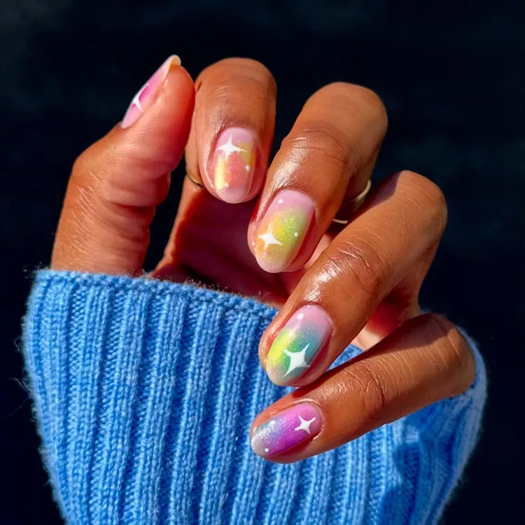 neon nails