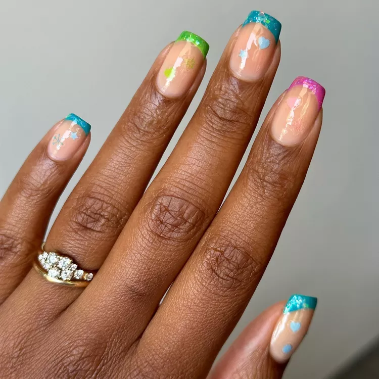 neon nails