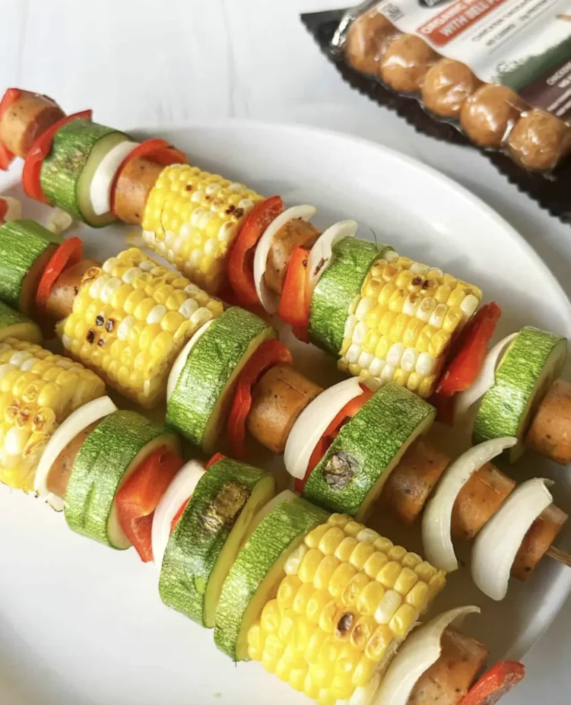 Summer Sausage Kebabs