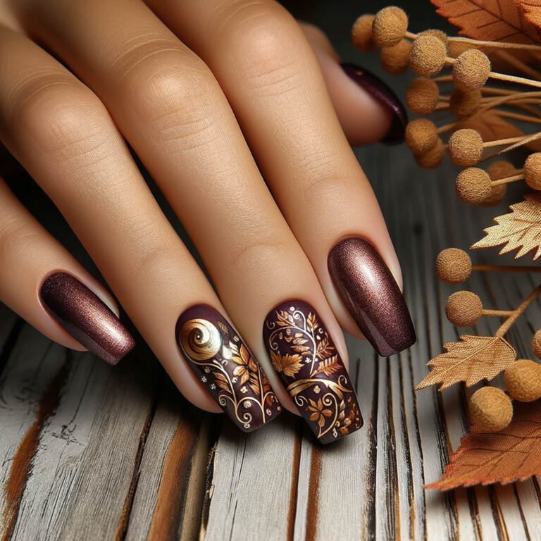 30 Fall Nails That Are Cozy, Cute & Totally Worth Trying