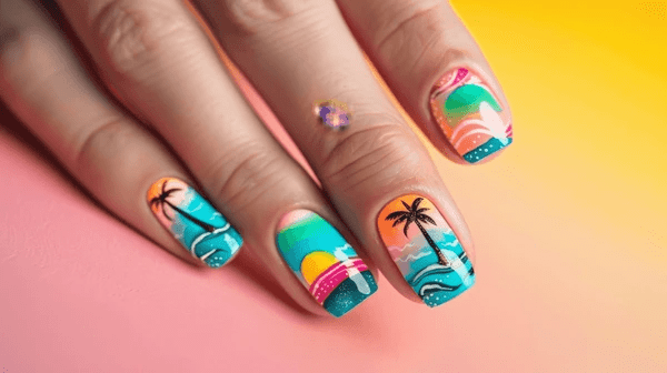Sunset Palms