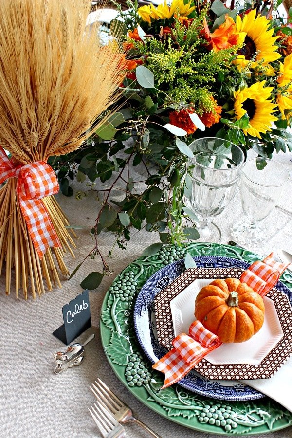 Quaint Plate Setting