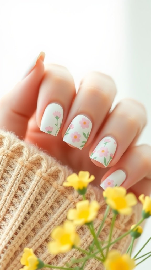 32+ Sweet Spring Nail Ideas