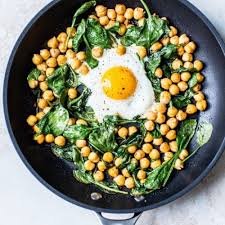 Chickpea & Egg Bowl