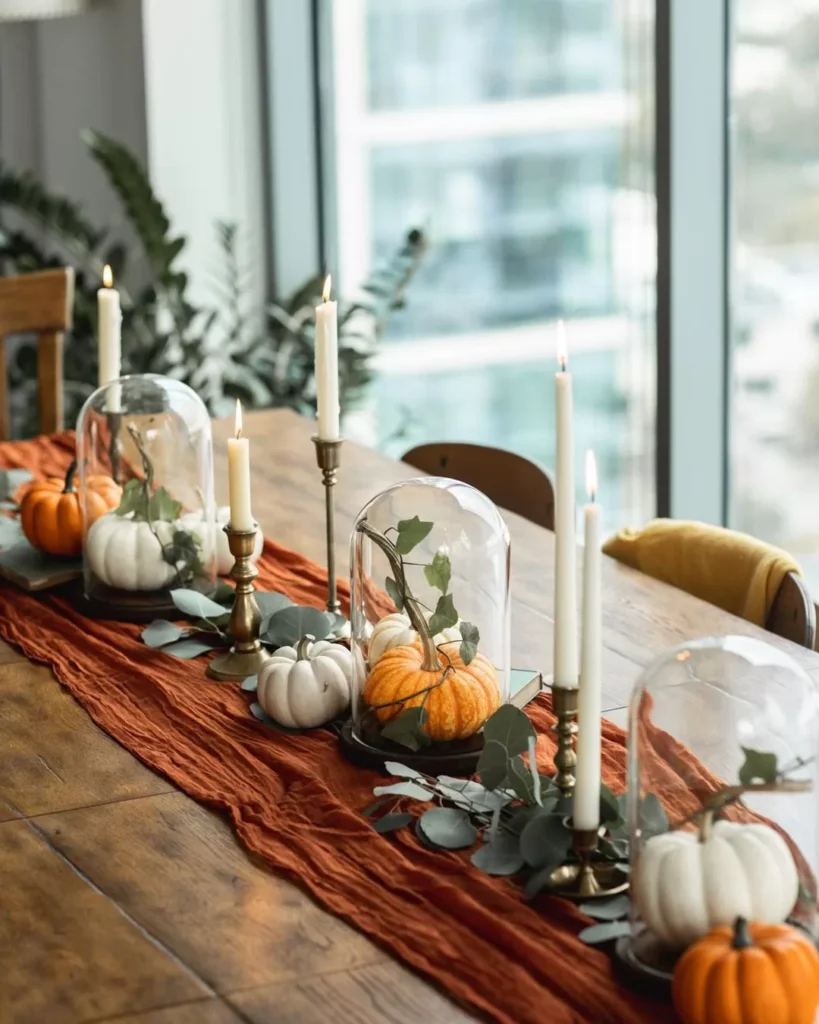 Cloche Centerpiece Decor