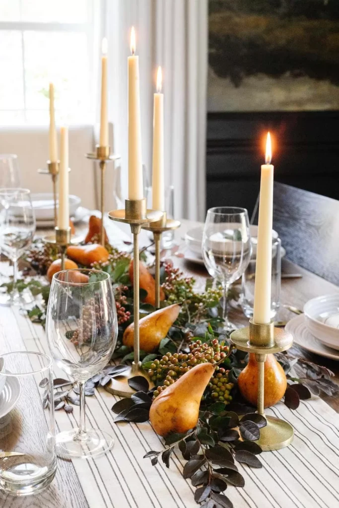 Candlelit Pears