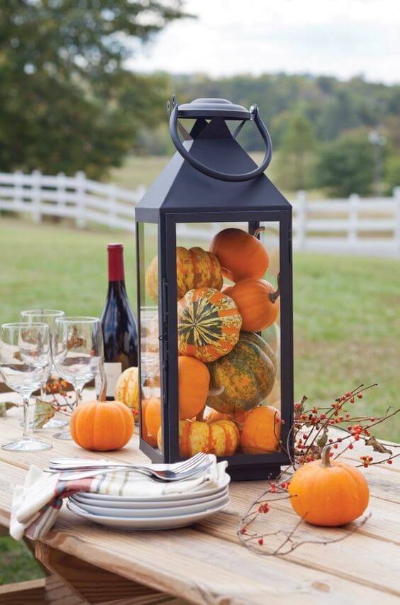 Pumpkin Lantern Decor