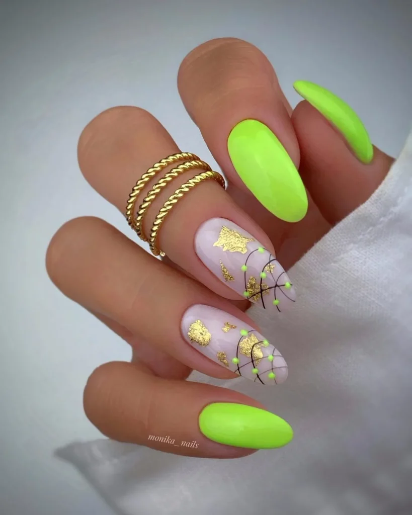 neon nails