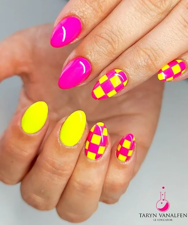 neon nails