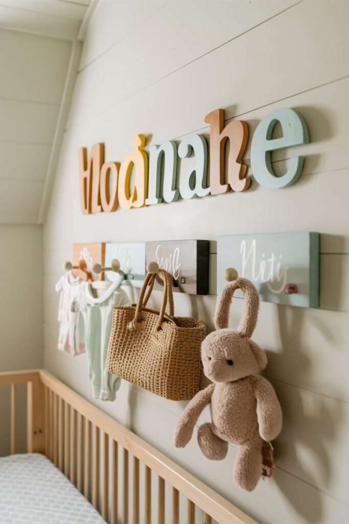 personalised wall hooks