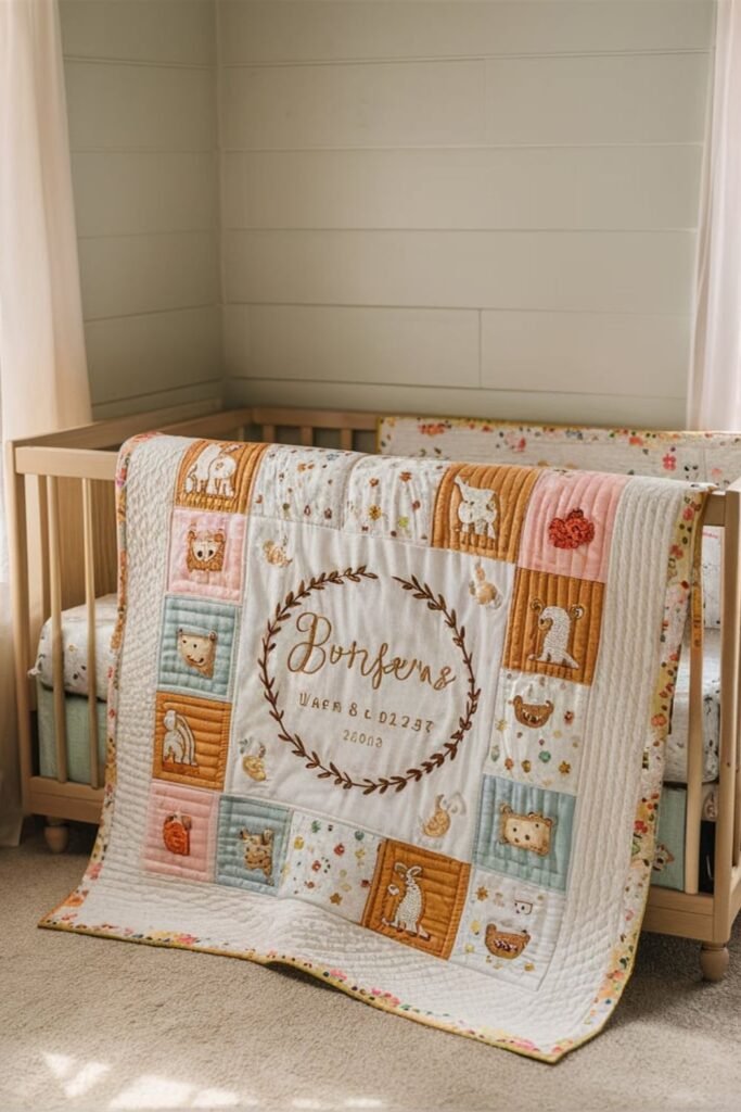 personalised quilt