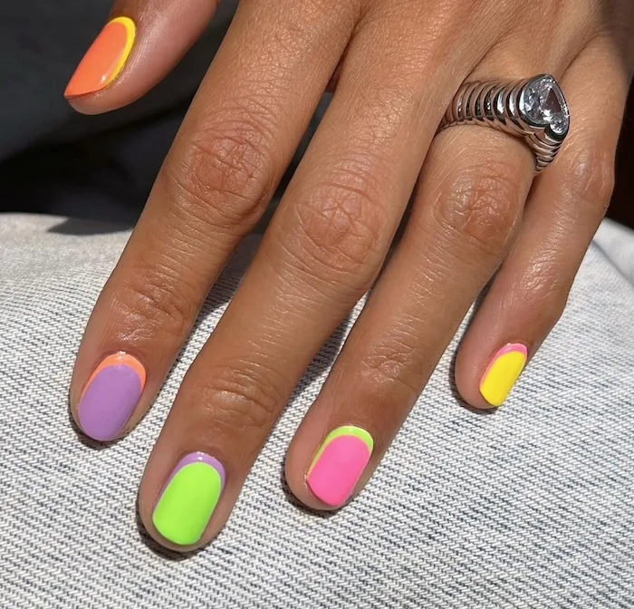 neon nails