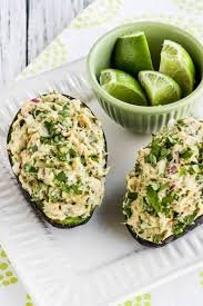 Tuna Salad Stuffed Avocados