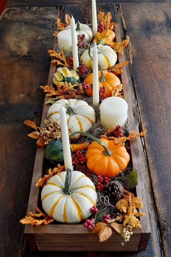 Rustic Thanksgiving Centerpiece
