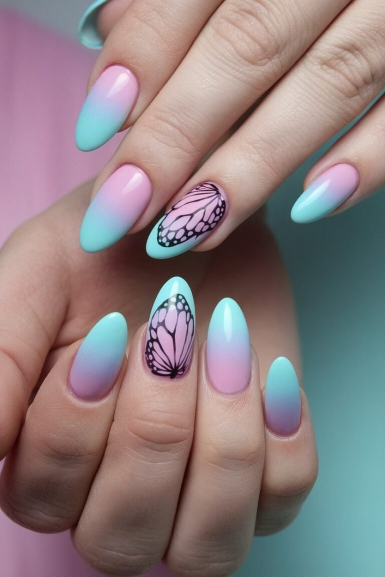 Butterfly Nail Ideas