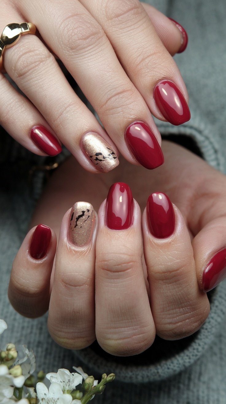 50 Shades of Red Nails You’ll Have to Try
