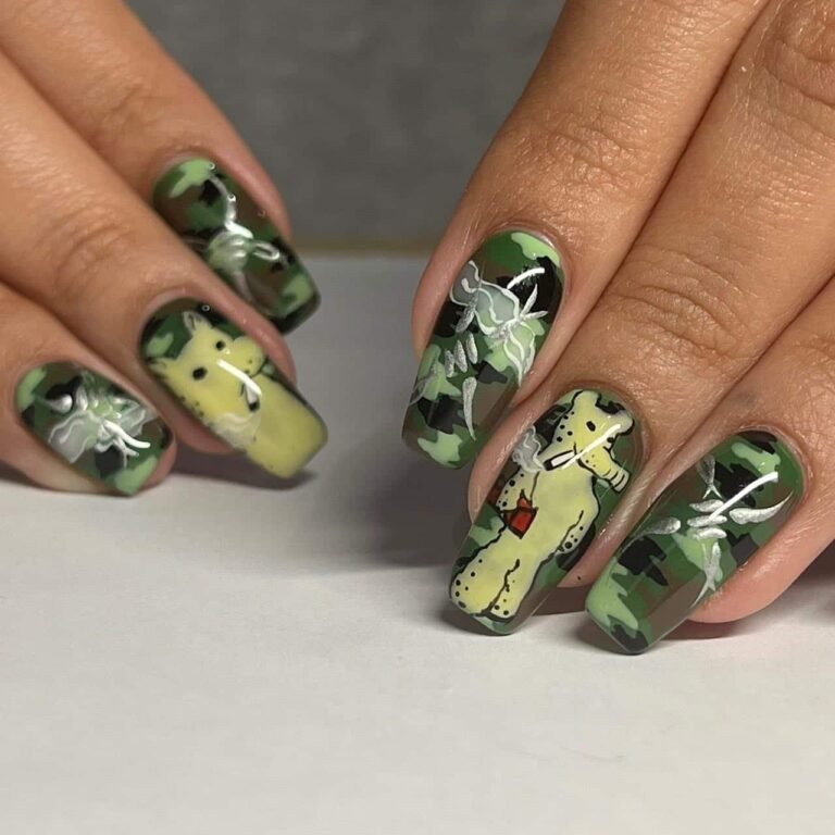 Bold, Edgy & On Trend: Camo Nail Ideas for a Fierce, Fashion-Forward Manicure