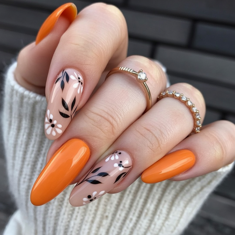 Bold, Bright & Beautiful: Orange Nail Ideas That Radiate Confidence