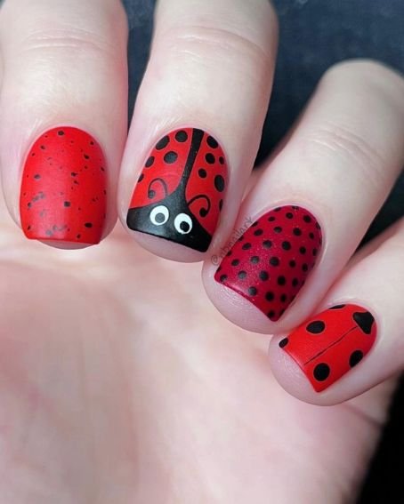 Lucky & Cute: Stunning Ladybug Nail Ideas to Brighten Your Manicure