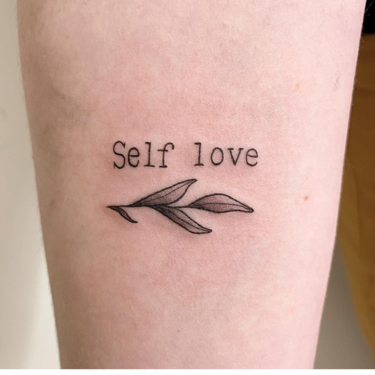 Self Love Tattoos That Celebrate Your Strength and Worth