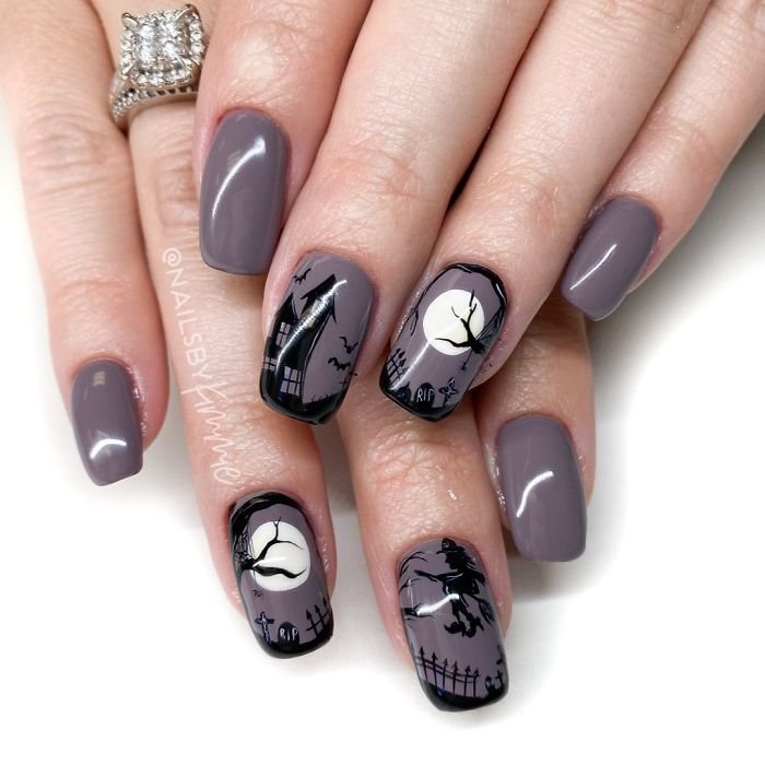 Spooky Halloween Nails